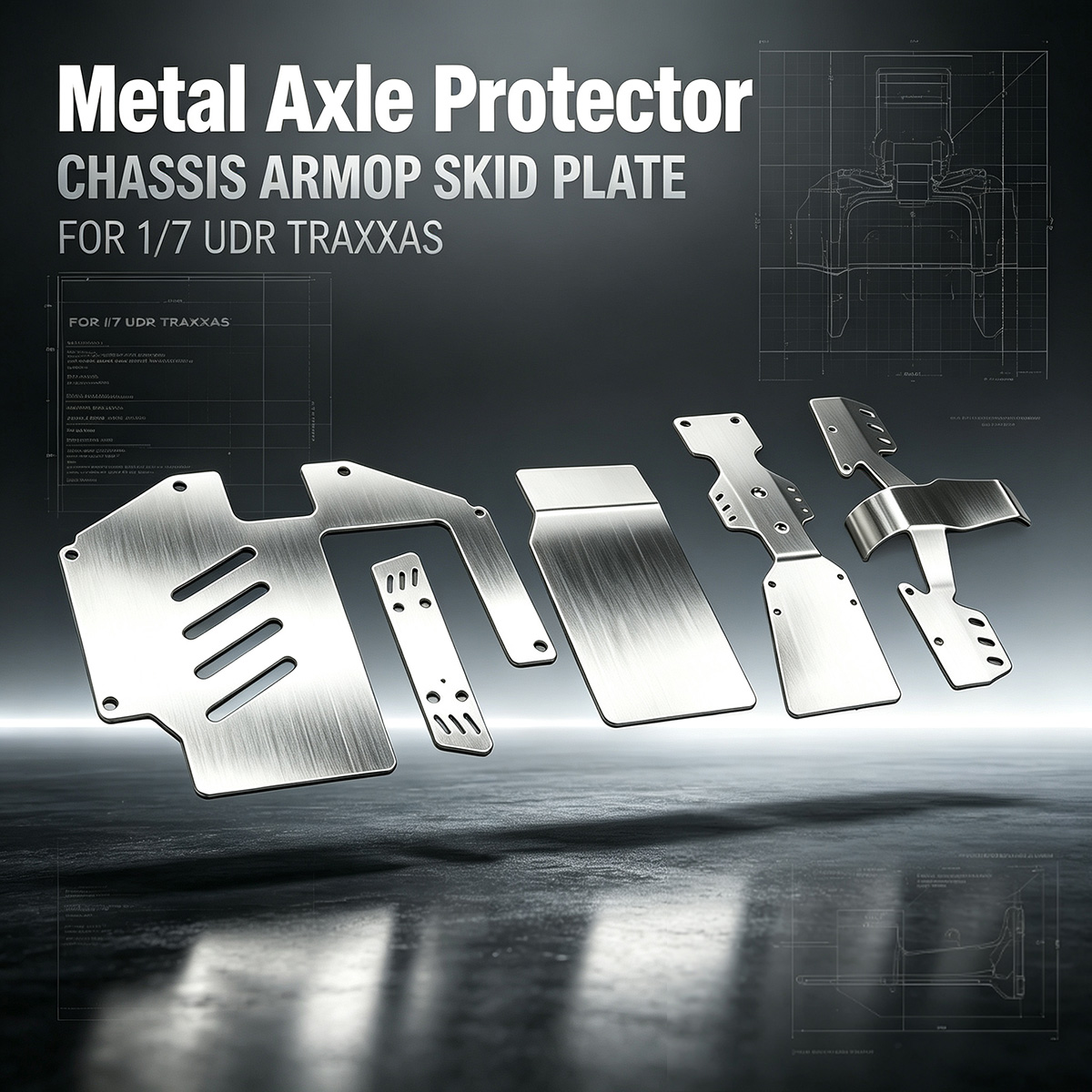 Metal Photo Panel - مجموعة واحدة من واقيات المحور المعدنية