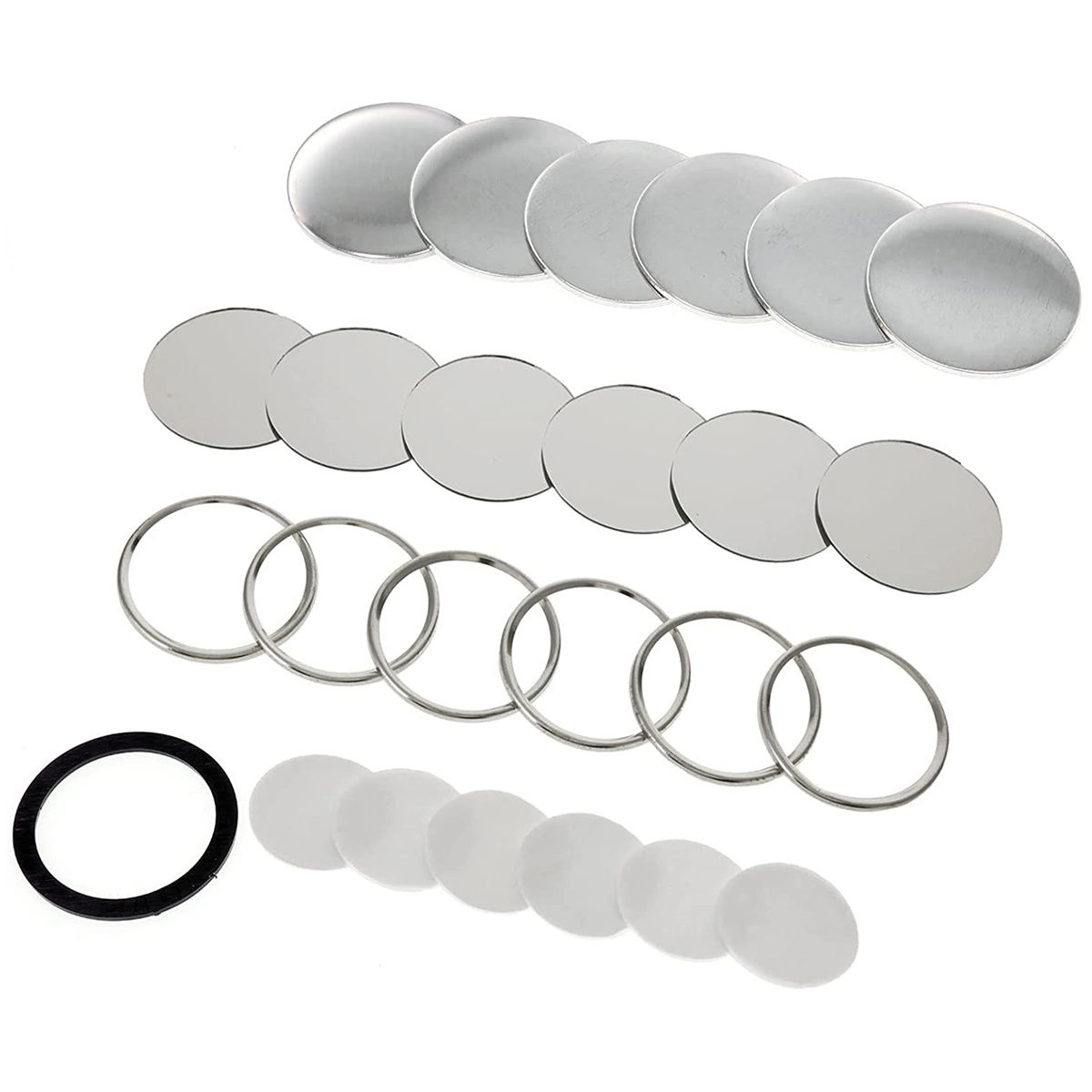 أجزاء أزرار شارات مرآة فارغة 5 - مراجعة Button Badge Blank وسعره