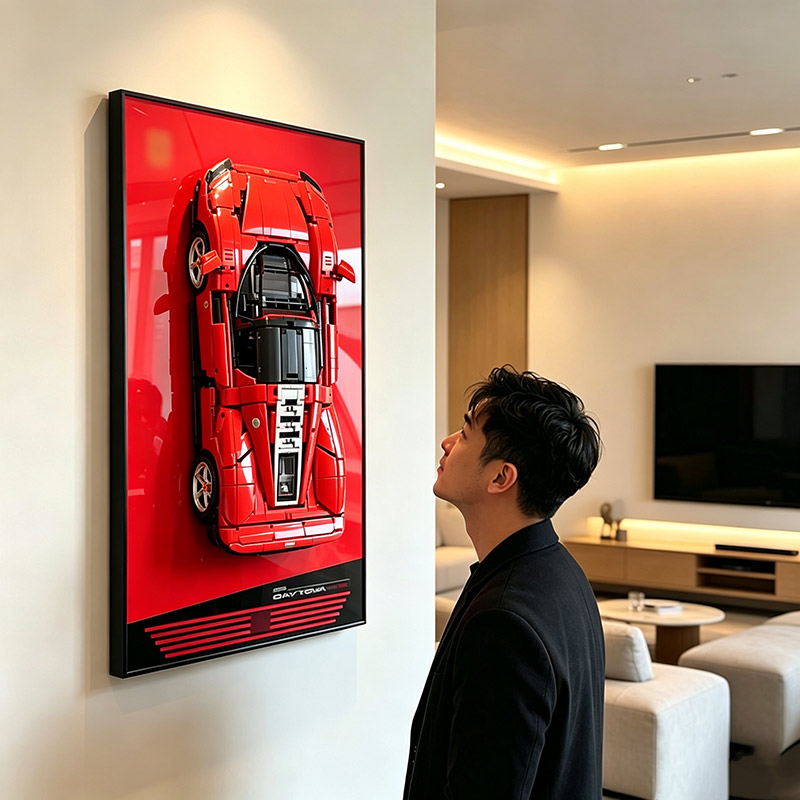 رف عرض خلفي مثبت على الحائط مت - مراجعة Metal Photo Panel وسعره