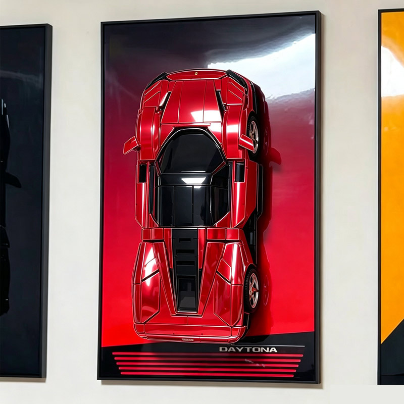 رف عرض خلفي مثبت على الحائط مت - مراجعة Metal Photo Panel وسعره