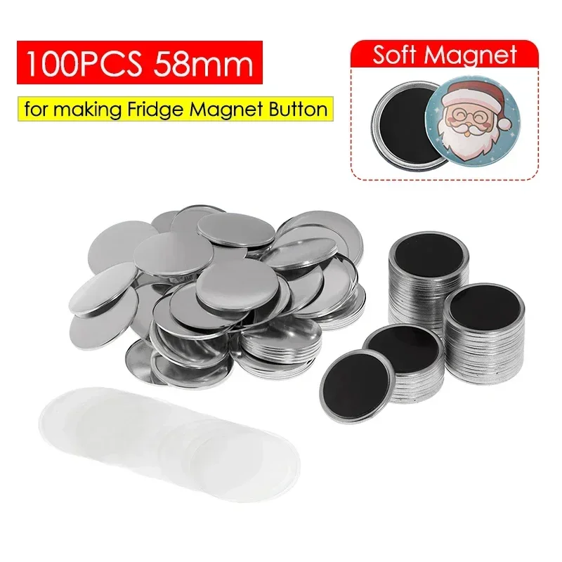 أجزاء شارات مغناطيسية ناعمة فا - مراجعة Button Badge Blank وسعره